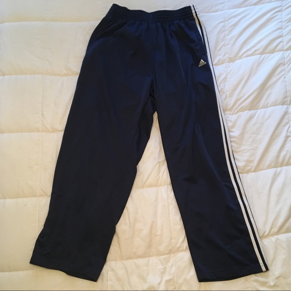 Adidas Snap Button Track Pants
